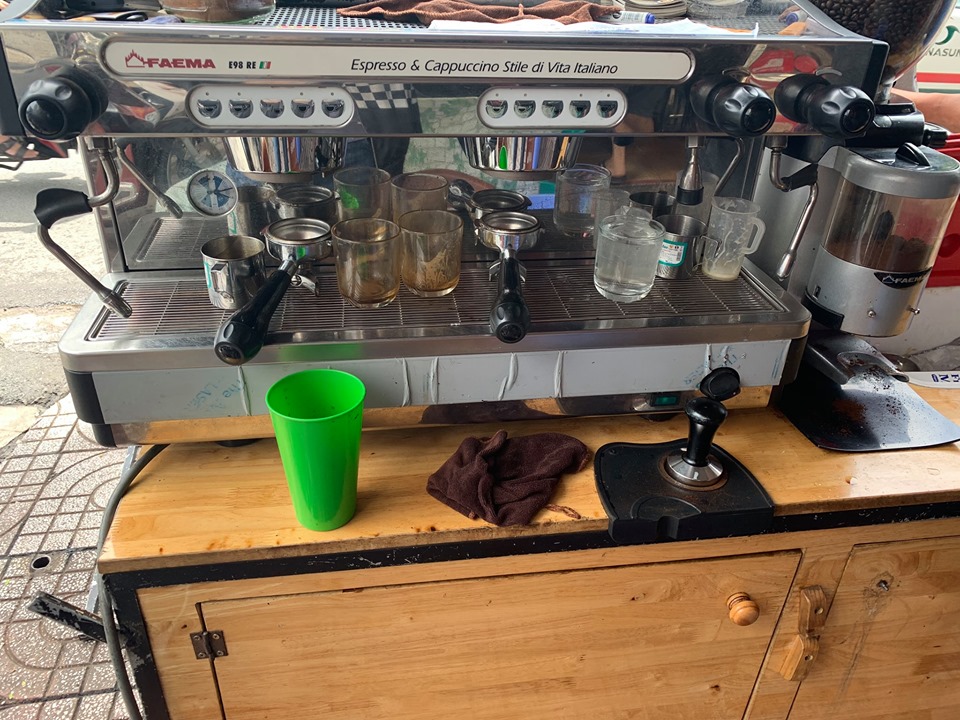 máy pha cà phê espresso cũ FAEMA
