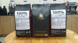 Bán cà phê hạt Espresso nguyên chất qui trình rang xay khép kín.