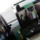 Thanh Lý Máy Pha Cafe Espresso Cũ Giá Rẻ hiệu Nouva Simonelli Oscar 2 và Máy Xay HC 600.